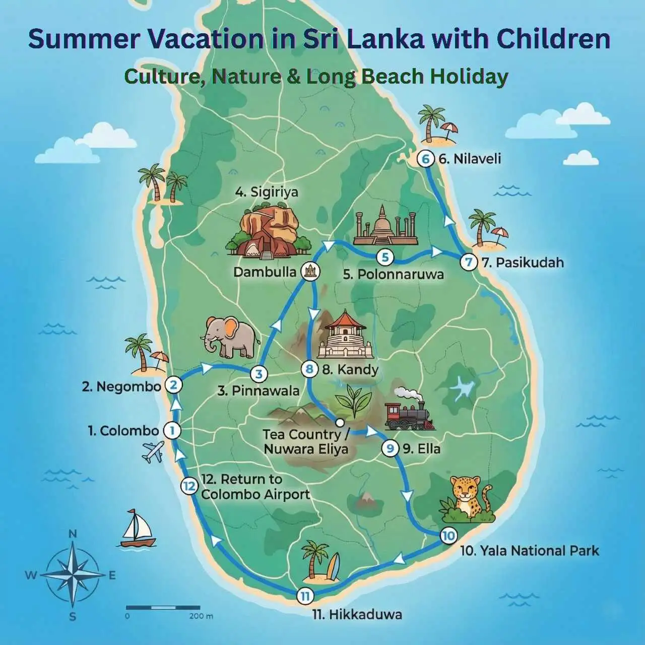Tour Route Map