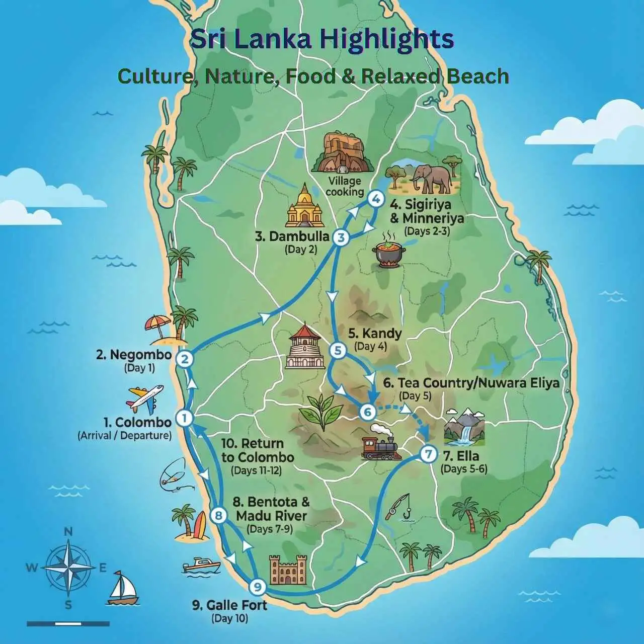 Tour Route Map